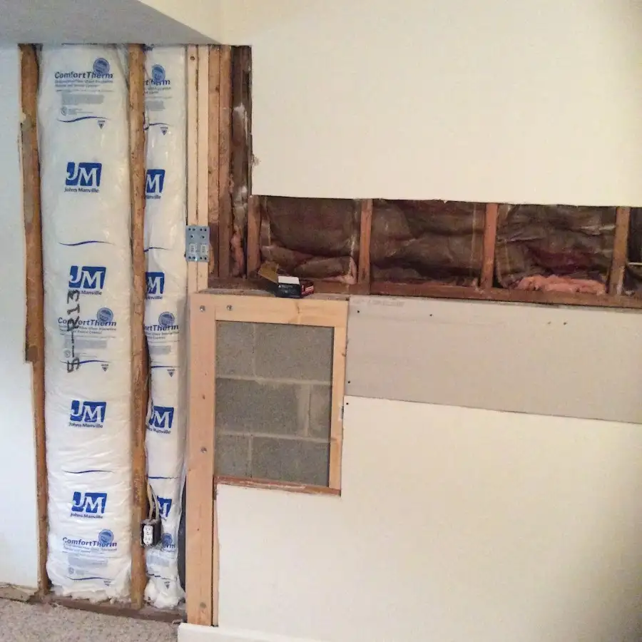 Wall insulation replacement during Odor Removal & Deodorization in Sandy Springs
